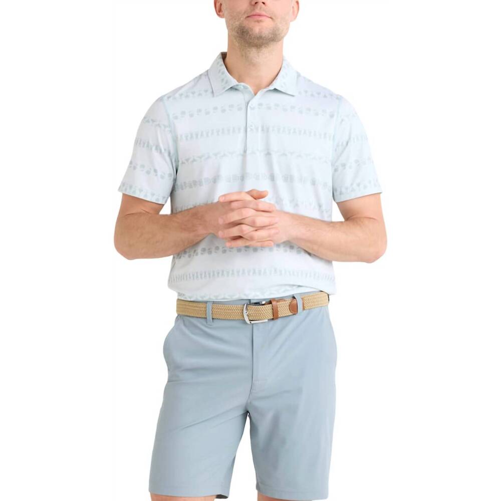 NEW SAXX caddie golf short 8in in silver pine